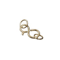 13 x 8 mm 14k Gold Clasp Bird - K Jewelry Accessories
