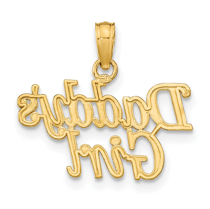 14K DADDYS GIRL Charm