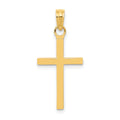 14k Polished Cross Pendant