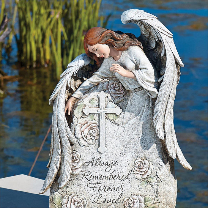 16" Memorial Angel Garden Statue