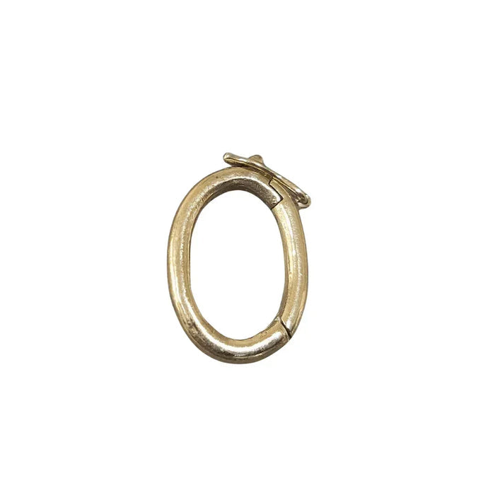 23 x 15.5 mm Oval Clasp Gold Filled - K Jewelry Accessories