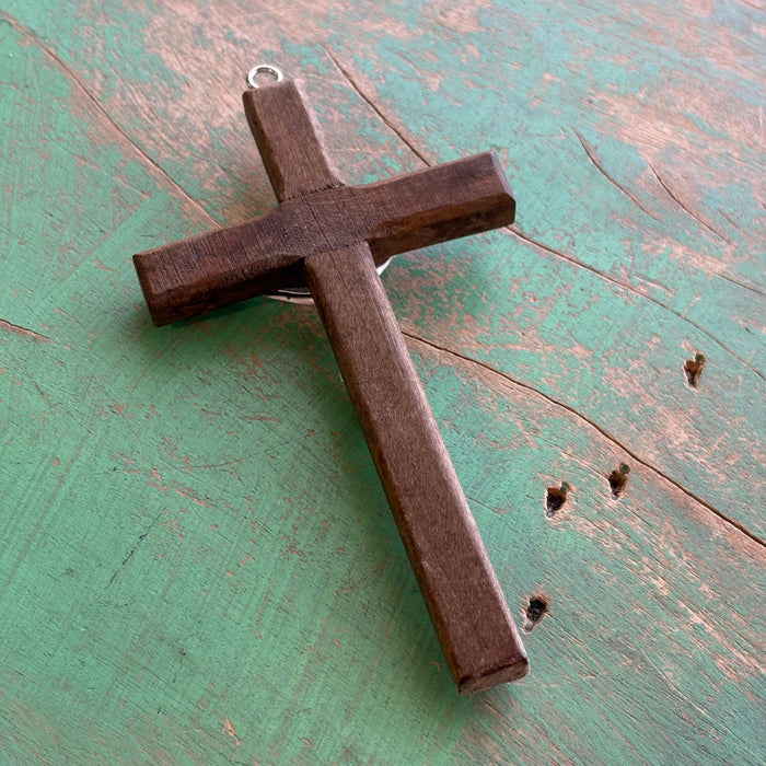 5" Wooden Crucifix