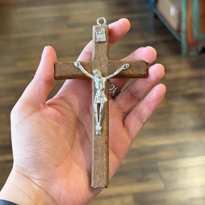 5" Wooden Crucifix