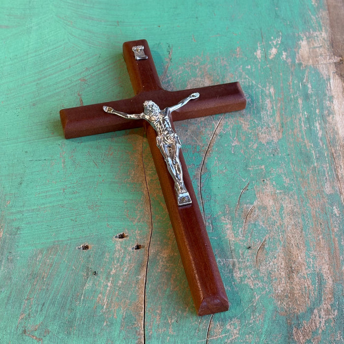 8" Wooden Crucifix
