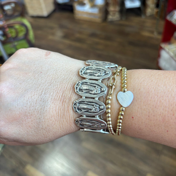 Our Lady of Guadalupe Stretch Turkish Bracelet