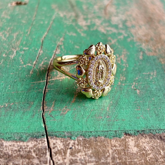 Adjustable Hearts OLG Rings