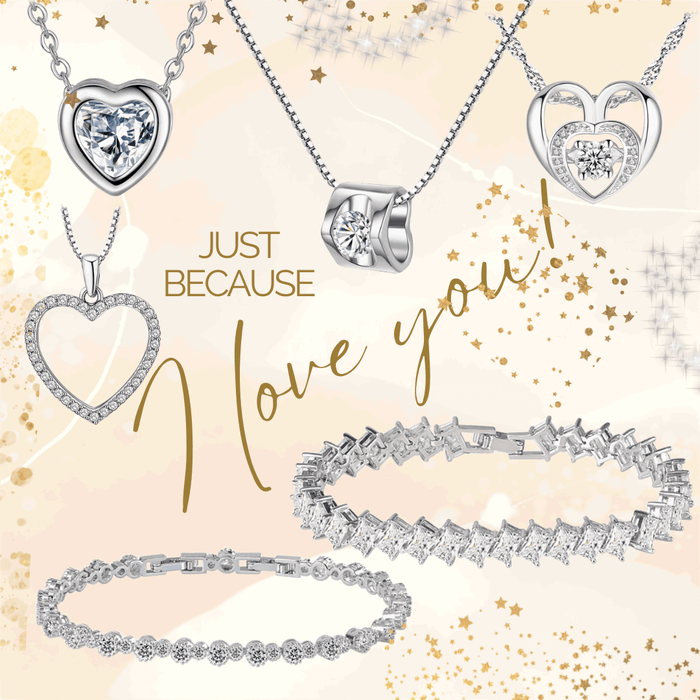 Silver tennis bracelet with a single row of small cubic zirconia stones and secure clasp.