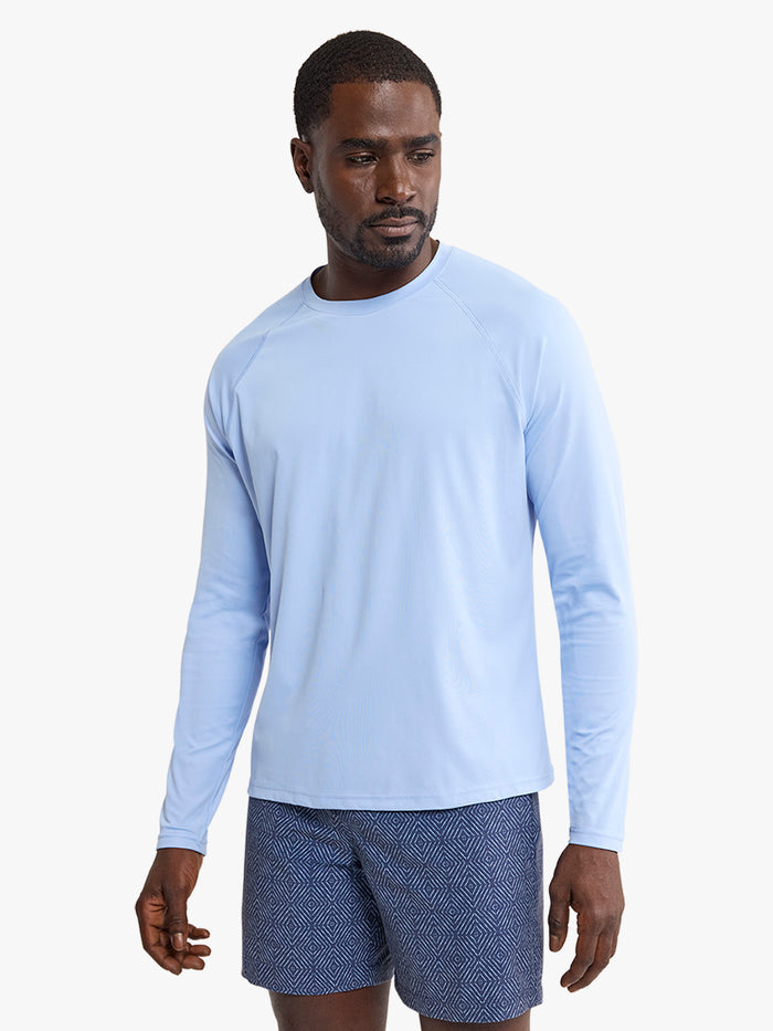 Anchor Rashguard | Light Blue