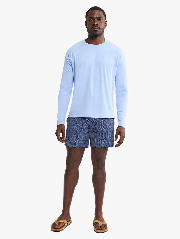 Anchor Rashguard | Light Blue