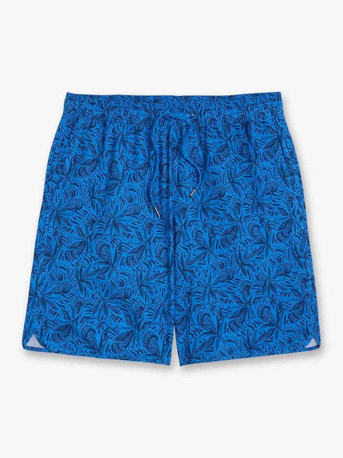 Anchor Trunk | Azure Painted Leaves