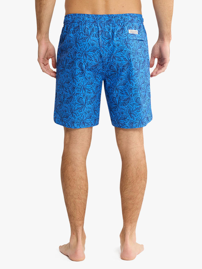 Anchor Trunk | Azure Painted Leaves