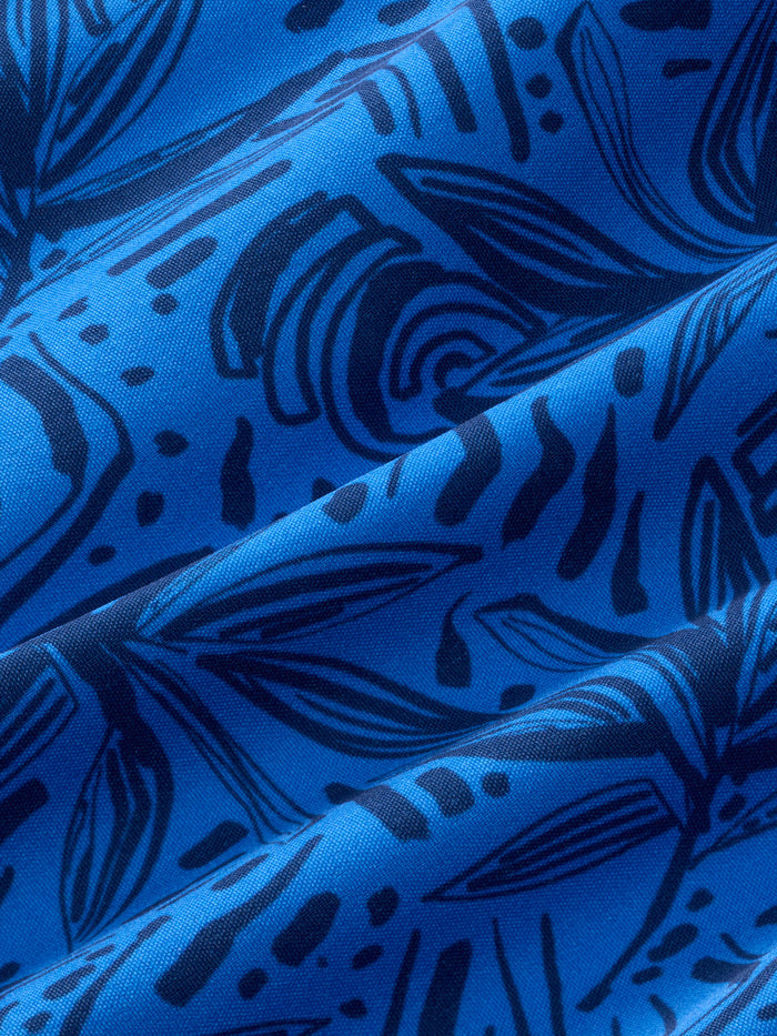Anchor Trunk | Azure Painted Leaves