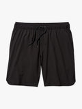 A pair of black 8 inch Anchor Trunks on a white background