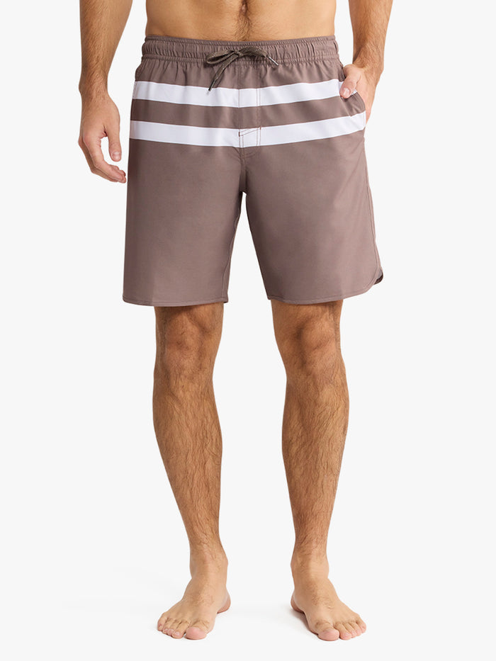 Anchor Trunk | Brown Stone Stripe