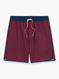 Anchor Trunk | Nautical Red Wavy Geo