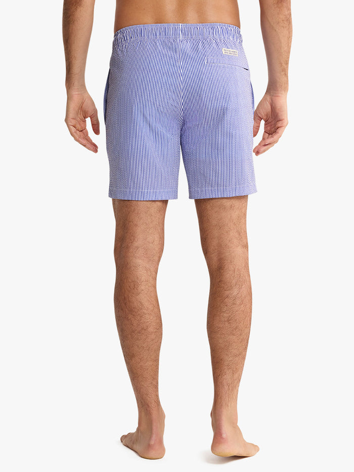 Bayberry Trunk | Light Blue Seersucker