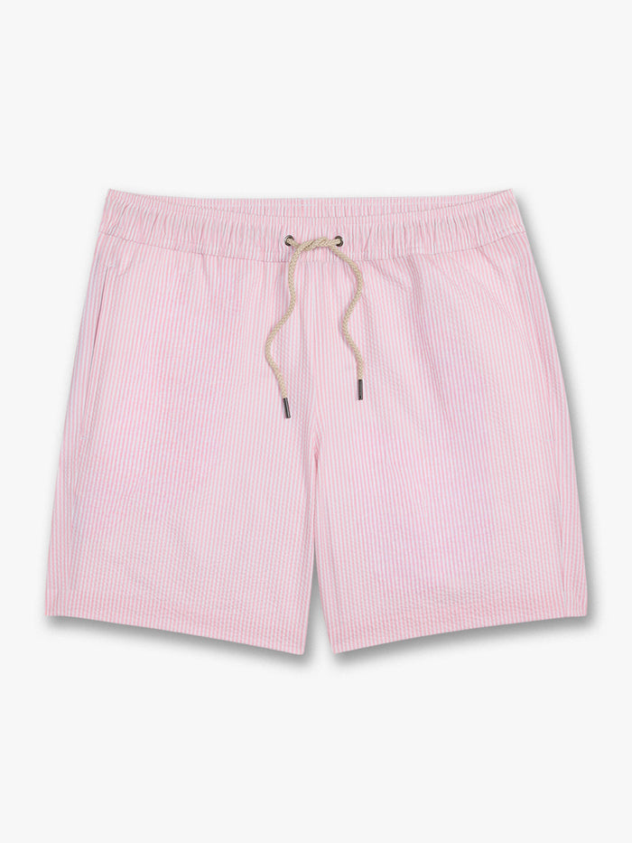 Bayberry Trunk | Pink Seersucker