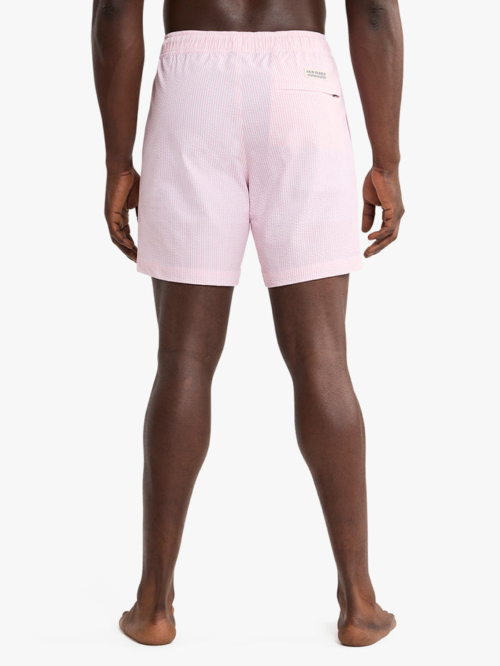 Bayberry Trunk | Pink Seersucker