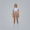 Beige Bliss Glitta Super-High Stocking