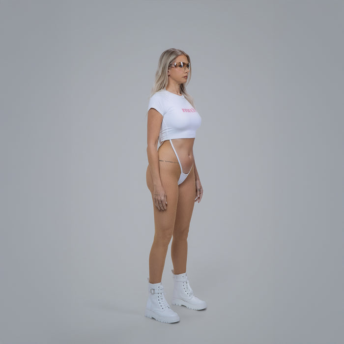 Beige Bliss Glitta Super-High Stocking