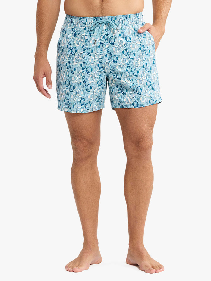 Bungalow Trunk | Bay Blue Sunburst