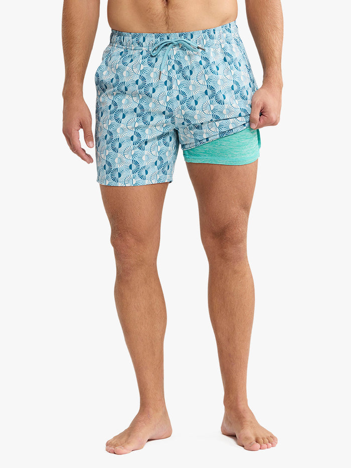 Bungalow Trunk | Bay Blue Sunburst