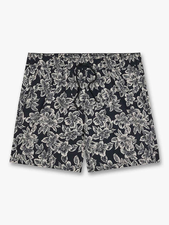 Bungalow Trunk | Black Hibiscus
