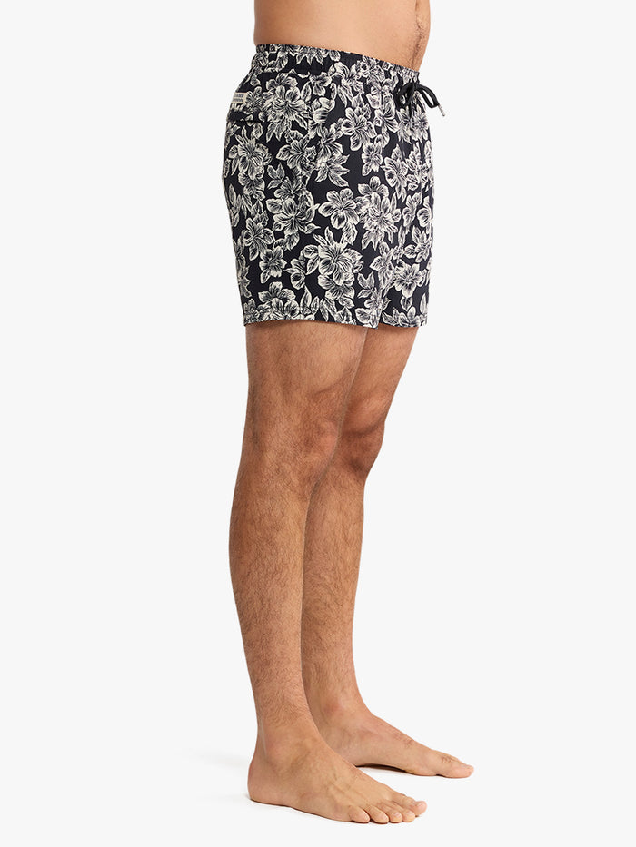 Bungalow Trunk | Black Hibiscus