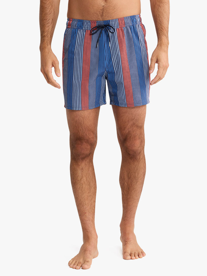 Bungalow Trunk | Blue Towel Stripe