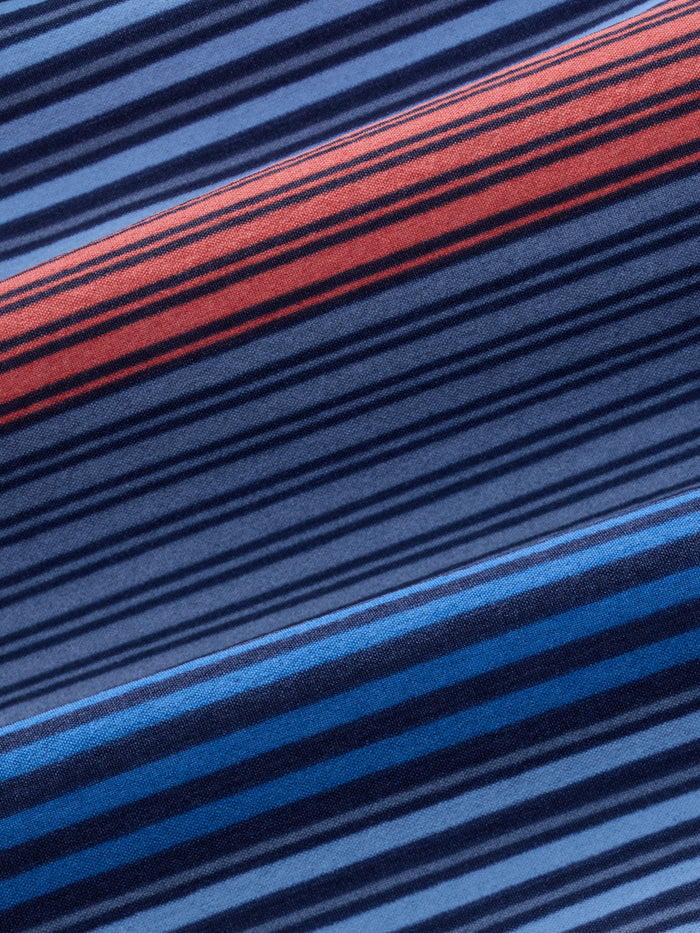 Bungalow Trunk | Blue Towel Stripe