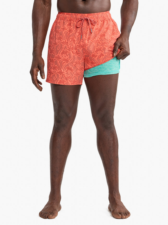 Bungalow Trunk | Coral Cutout Palms