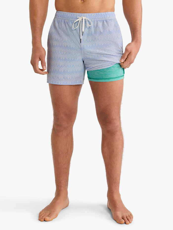 Bungalow Trunk | Light Blue Texture