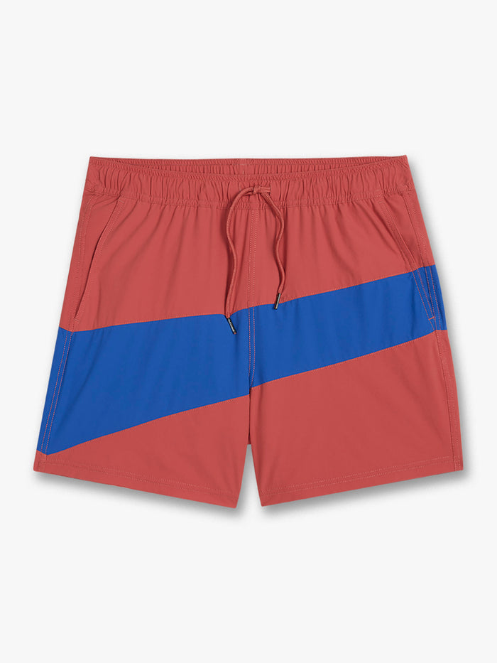 Bungalow Trunk | Nautical Red Colorblock