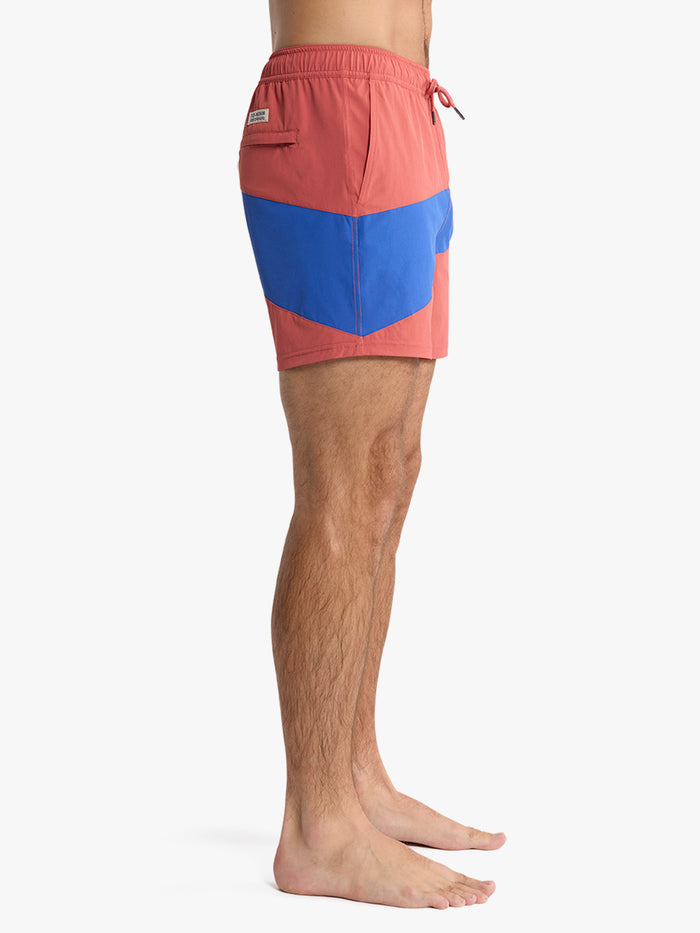 Bungalow Trunk | Nautical Red Colorblock