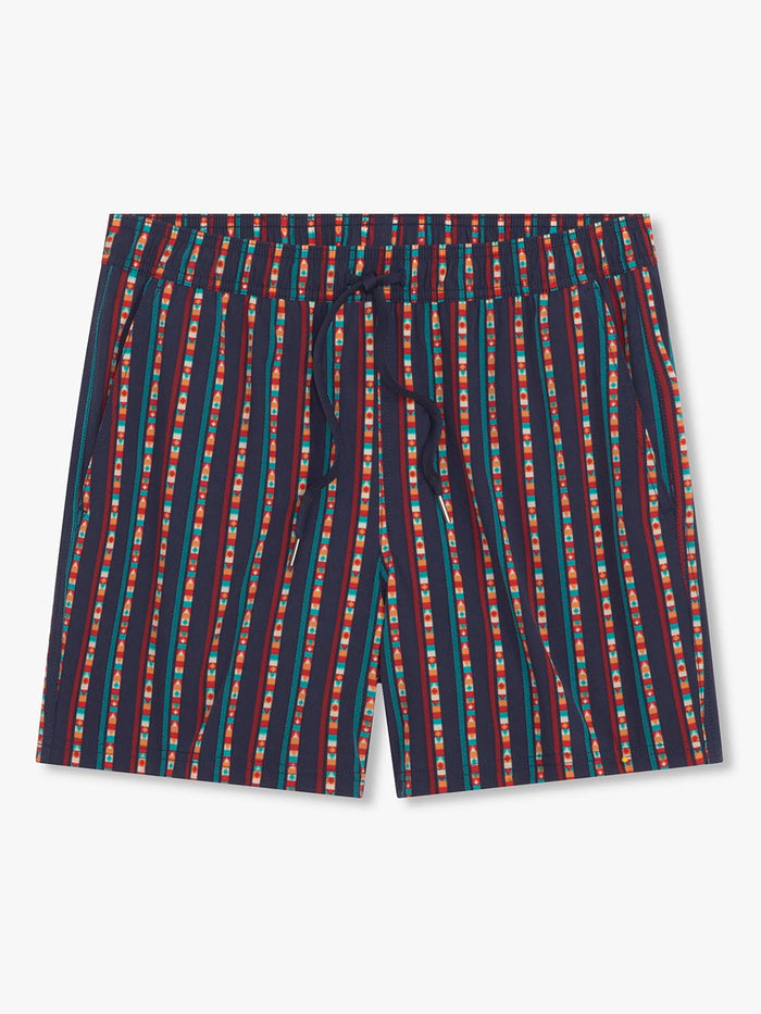 Bungalow Trunk | Navy Sailing Stripe