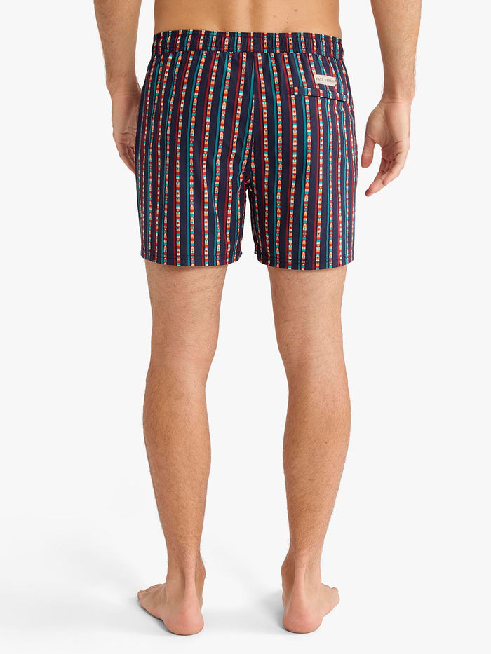 Bungalow Trunk | Navy Sailing Stripe
