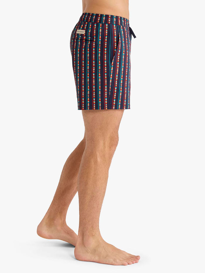 Bungalow Trunk | Navy Sailing Stripe
