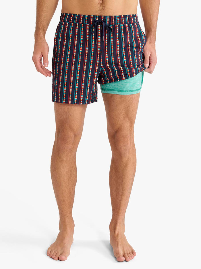 Bungalow Trunk | Navy Sailing Stripe