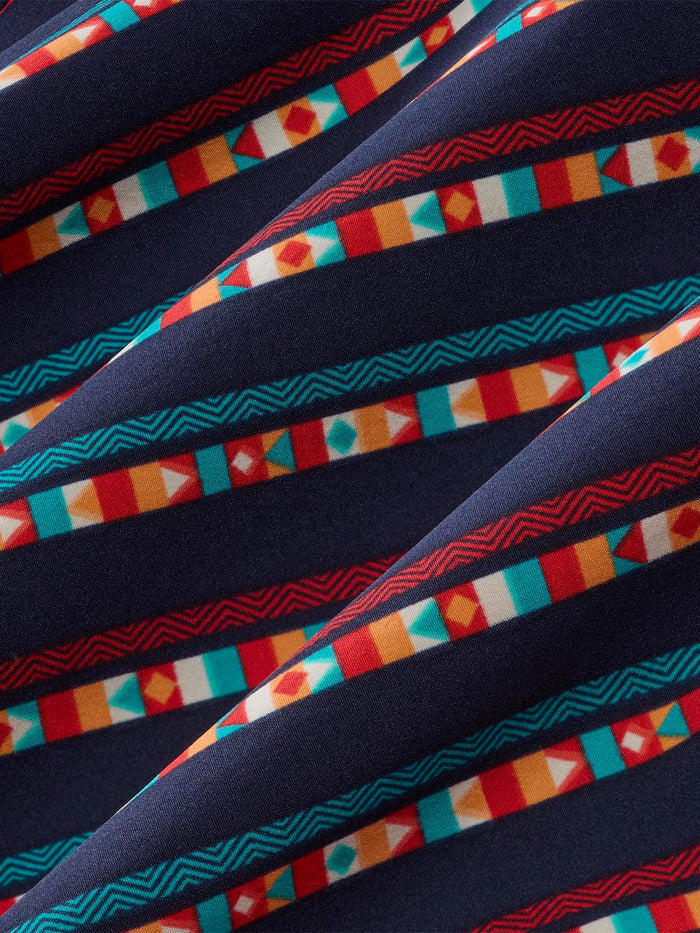 Bungalow Trunk | Navy Sailing Stripe