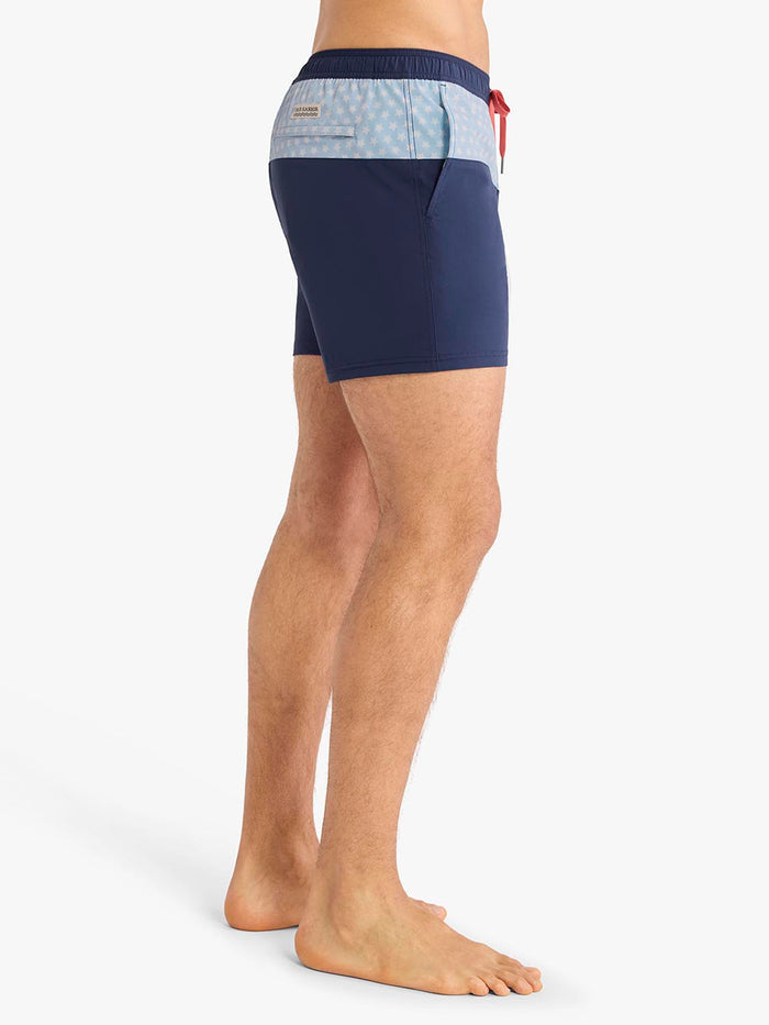 Bungalow Trunk | Navy Starsail
