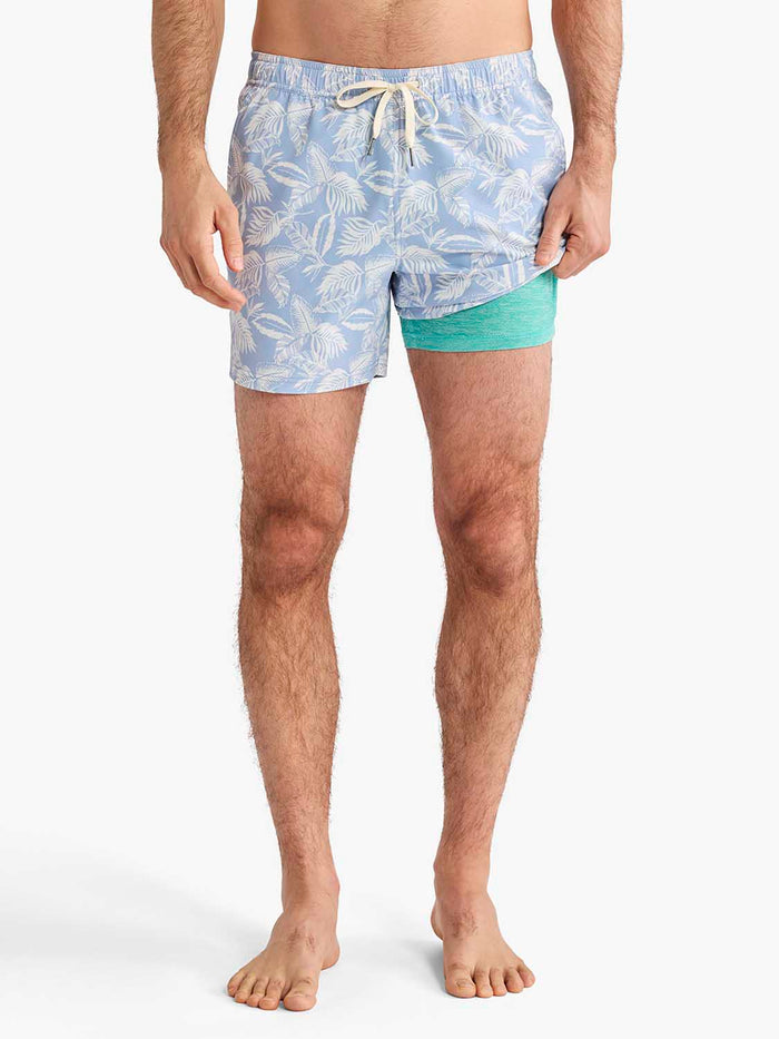 Bungalow Trunk | Sky Blue Leaves