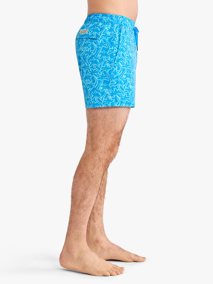 Bungalow Trunk | Turquoise Cutout Palms