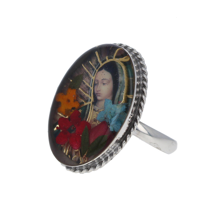 Colorful OLG Sterling Silver Ring