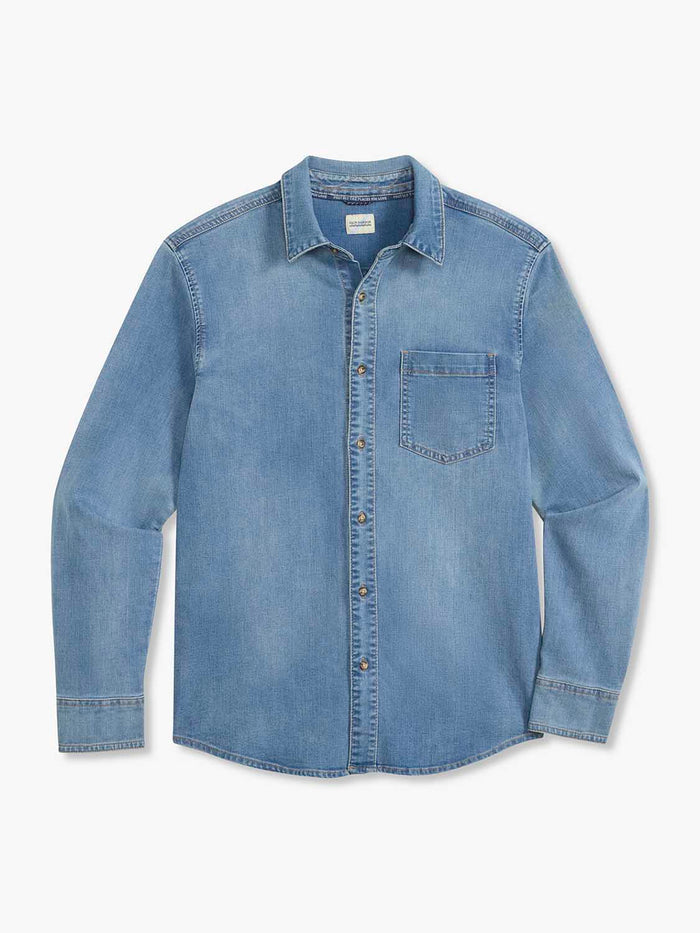 Driftwood Denim Shirt | Medium Denim Wash
