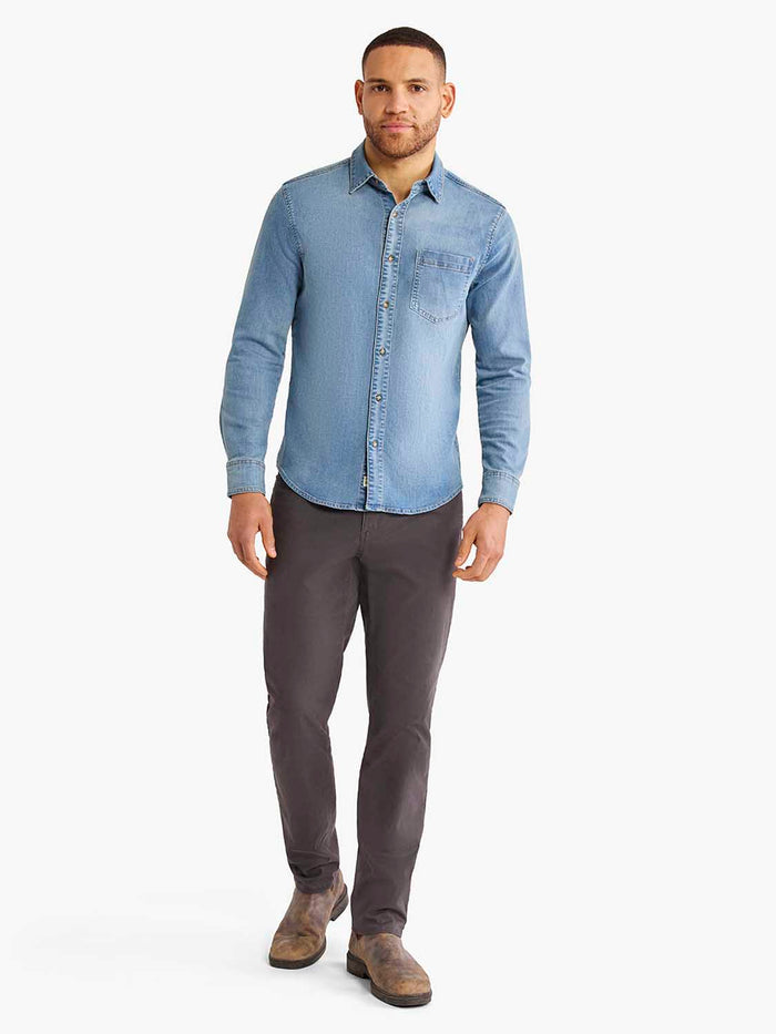 Driftwood Denim Shirt | Medium Denim Wash