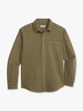 Driftwood Denim Shirt | Olive Overdye