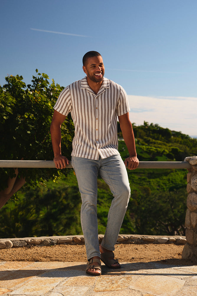 Driftwood Stretch Denim Pant | Deep Sea Wash