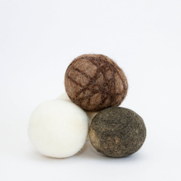 Dryer Balls - Package of Three - Green Gable Alpacas