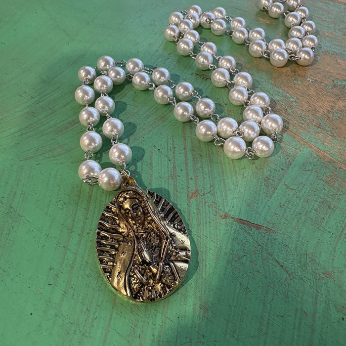 Elegant Shell Pearl OLG Necklace