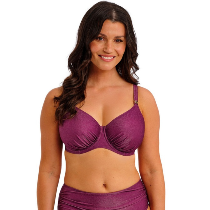 Fantasie Paros Coast Gathered Berry Full Cup Bikini Top FS506101